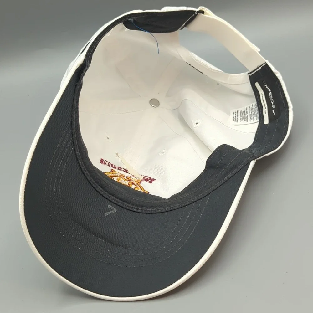 Minnesota Golden Gophers Golf B1G Hat Cap Nike OSFM White Strapback